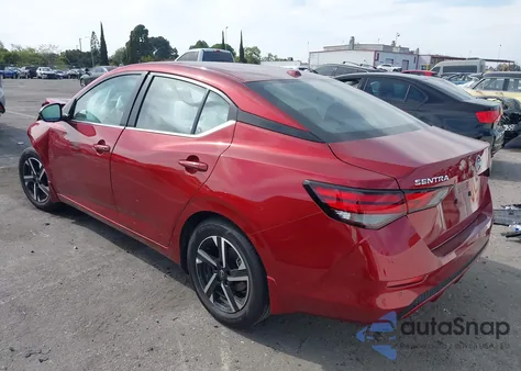 2025 Nissan Sentra Sv z USA, uszkodzony, nr VIN 3N1AB8CV7SY247791